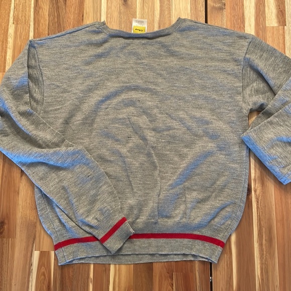 Disney Mickey Mouse Sweater Gray Large - Picture 5 of 8